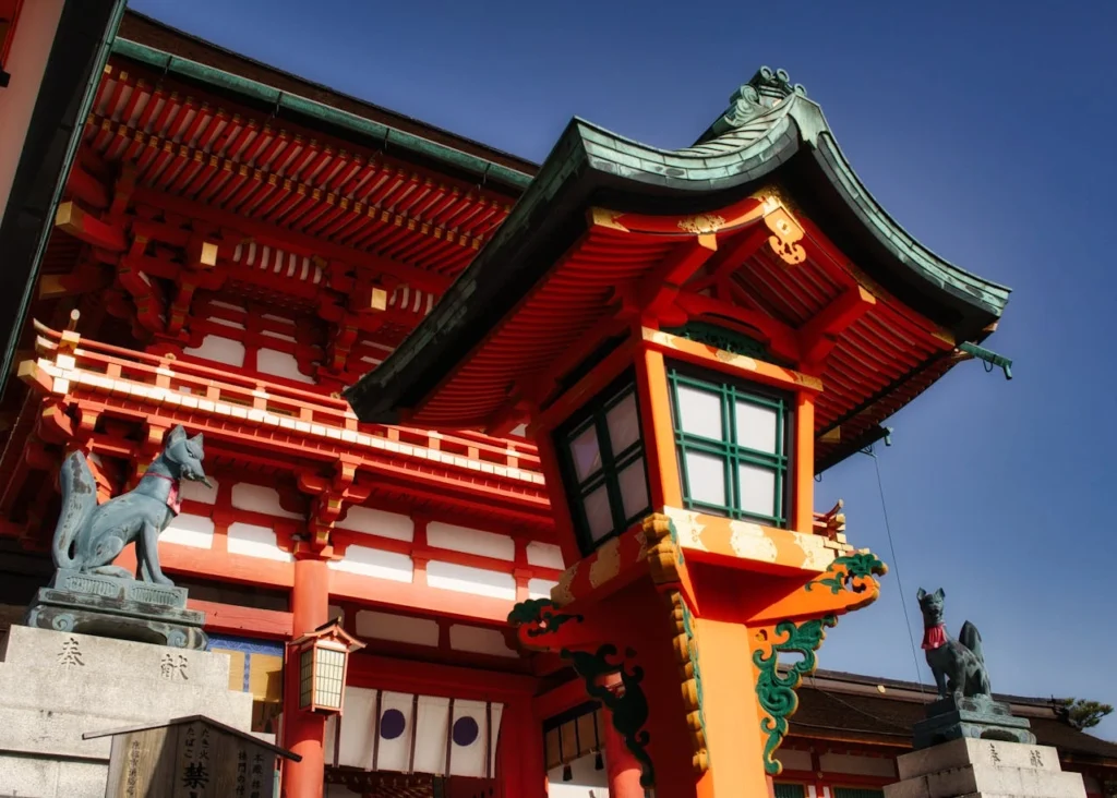 Traditional Architecture at Fushimi Inari Shrine