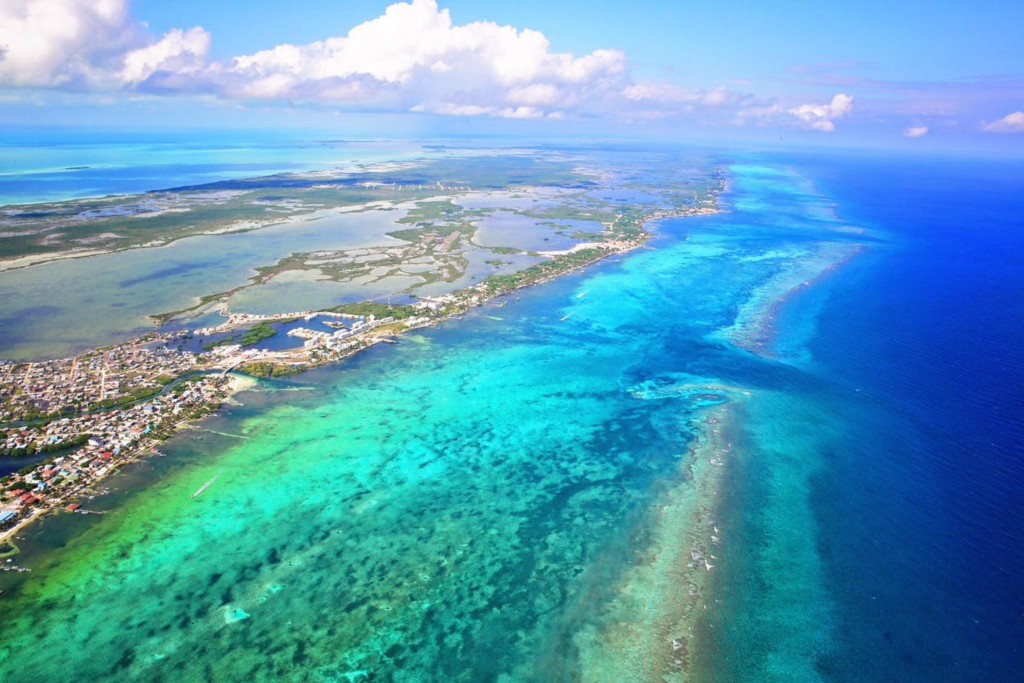 Ambergris Caye island